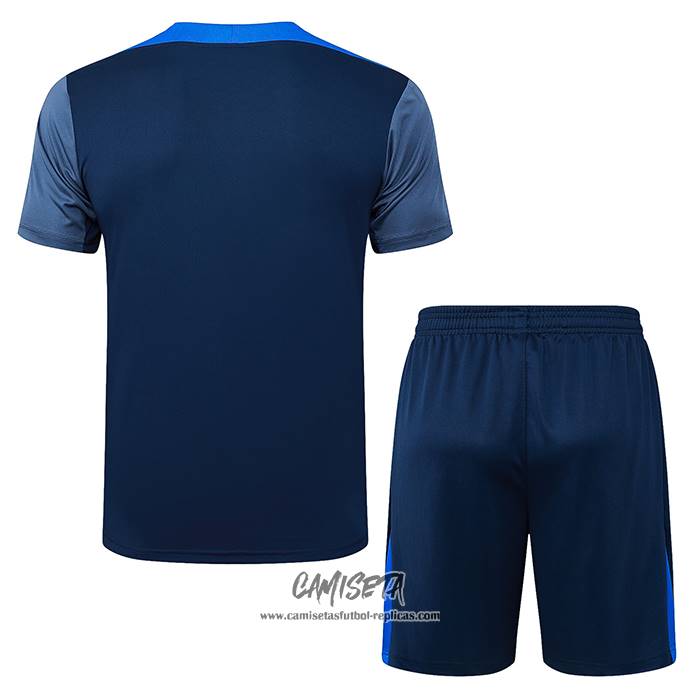 Chandal del Paris Saint-Germain 2025-2026 Manga Corta Azul - Pantalon Corto